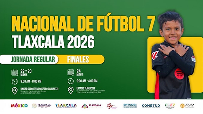Nacional de Fútbol 7, Tlaxcala 2026