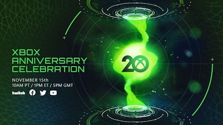 El 20 Aniversario de Xbox está cada vez más cerca