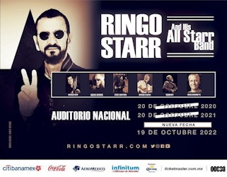 Ringo Starr & His All-Starr Band confirman su visita a la CDMX