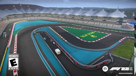 “F1 22” añade actualizaciones para igualar los cambios de las pistas de la vida real
