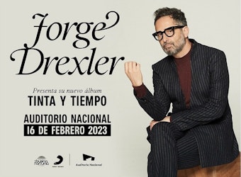Jorge Drexler presenta "Tinta y Tiempo" en el Auditorio Nacional