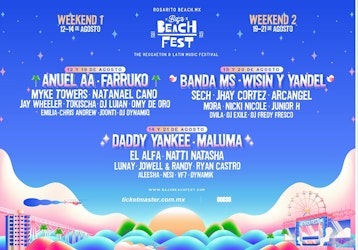 Baja Beach Fest: Reggaetón, playa, experiencias inolvidables