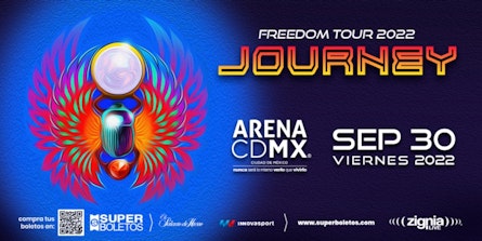 La legendaria banda Journey, se presentará en México