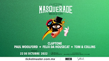 The Masquerade: ¡Claptone en la CDMX con invitados de lujo!