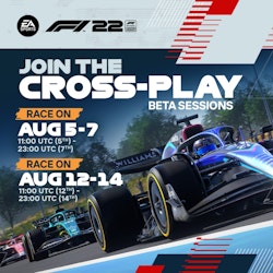 “Sports F1 22” conecta amigos y rivales con la función de crossplay