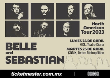 Belle and Sebastian viene a México en 2023