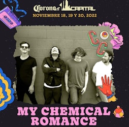 My Chemical Romance rumbo al Corona Capital 2022