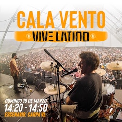 Cala Vento se presentará por primera vez en el Vive Latino