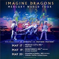 El poder musical de Imagine Dragons llega al Foro Sol de la CDMX 