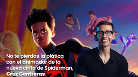 Sony y la Frikiplaza te invitan a la plática con el animador de “Spiderman: A través del Spider-Verso"