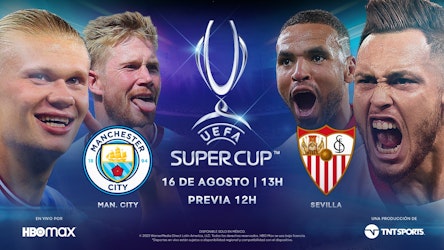 Campeones de Europa se enfrentan en la Supercopa de la UEFA 2023 por TNT y HBO Max