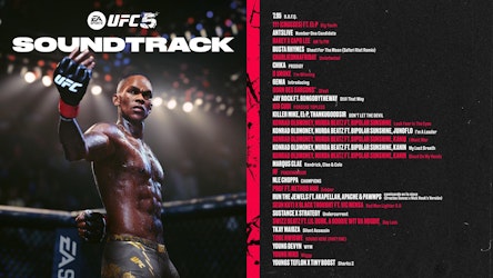 EA Sports revela un soundtrack visceral para “UFC 5”
