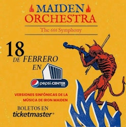 Maiden Orchestra "The 666 Symphony" por primera vez en México