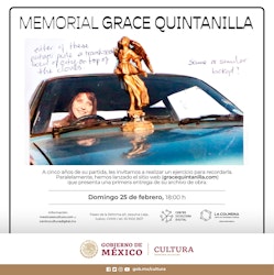 Conoce el “Memorial Grace Quintanilla” para recordar la vida y obra de la fundadora del CCD y La Colmena