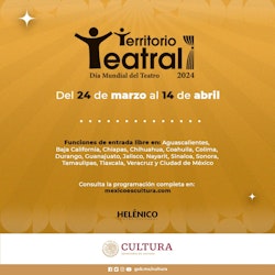 El Centro Cultural Helénico festeja el Día Mundial del Teatro con la iniciativa Territorio teatral