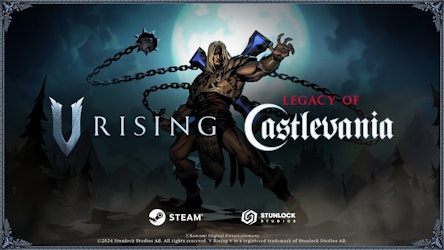 El juego gótico de supervivencia de vampiros "V Rising" revela su crossover con "Castlevania"