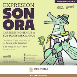 La Fonoteca Nacional presenta “Expresión SONora”, exposición de carteles homenaje a los sones mexicanos