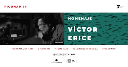 Víctor Erice será reconocido con la  Medalla Filmoteca UNAM en FICUNAM 14