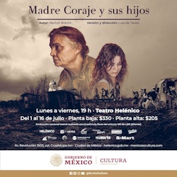 Regresa al Helénico "Madre Coraje y sus hijos", la obra maestra de Bertolt Brecht bajo la dirección y versión de Luis de Tavira