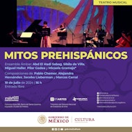 La Fonoteca Nacional recibe el espectáculo interdisciplinario "Mitos prehispánicos"