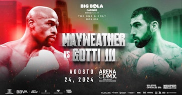 Floyd Mayweather Jr. vs. John Gotti III en Big Bola Casinos “The One & Only” México