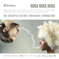 Se estrena "Nina Nina Nina", dirigida por Juan Manuel Torreblanca, en el Teatro La Capilla