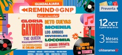 Remind GNP Guadalajara regresa este 2024 con un line up estelar