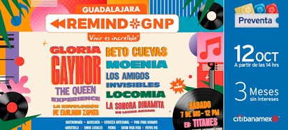 Remind GNP Guadalajara regresa este 2024 con un line up estelar