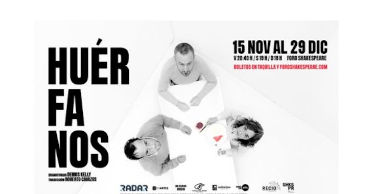 Obra de Teatro: HUÉRFANOS