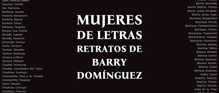 La exposición “Mujeres de Letras. Retratos de Barry Domínguez" recibe al público en el Colegio de San Ildefonso