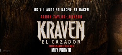 Aaron Taylor-Johnson y el director J.C. Chandor presentarán "Kraven: El Cazador", el 5 de diciembre en la CDMX