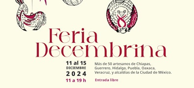 La "Feria Artesanal Decembrina" llega al Museo Nacional de Culturas Populares