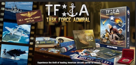 MicroProse anuncia el Kickstarter de la edición física limitada de "Task Force Admiral"