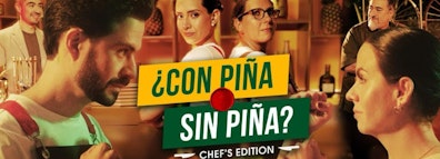 A partir del 7 de marzo, llega a la televisión el reality show de competencia "Con piña o sin piña, Chef’s Edition"