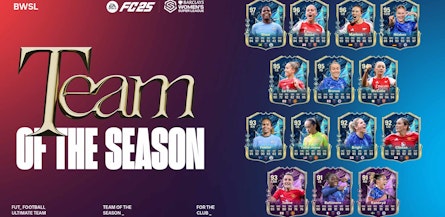 EA Sports FC 25 y EA Sports FC Mobile presentan los Equipos de la Temporada (TOTS) de la Premier League, EFL y BWSL