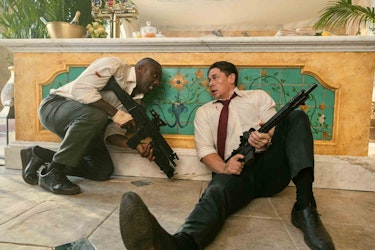 Prime Video adelanta nuevas imágenes de "Jefes de Estado", protagonizada por Idris Elba y John Cena