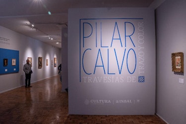 “Pilar Calvo. Travesías de trazo y color”, testimonio del virtuosismo de una de las más destacadas pintoras de nuestro país