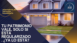 ALTERNATIVAS DE SALVACIÓN INMOBILIARIA