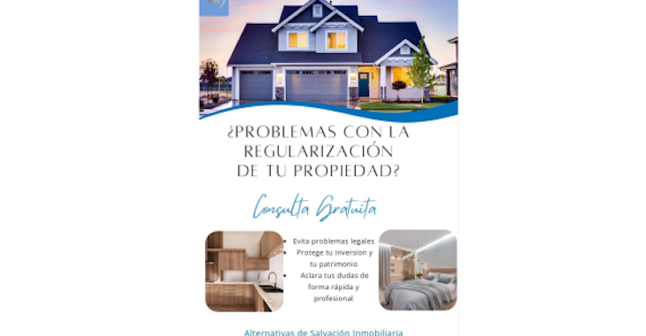 ALTERNATIVAS DE SALVACIÓN INMOBILIARIA