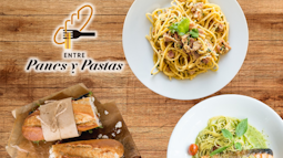 Restaurante, ENTRE PANES Y PASTAS