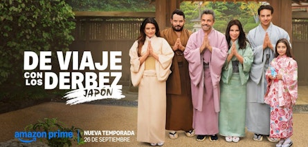 Prime Video lanza el tráiler de la nueva temporada de la docuserie "De Viaje con Los Derbez", con vuelo directo a Japón