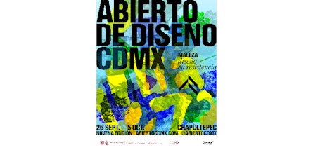 El Abierto de Diseño CDMX 2025 llega al Bosque de Chapultepec con más de 100 creadores y 11 sedes