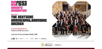 El Circuito Cervantino presenta The Deutsche Kammerphilharmonie Bremen en el Palacio de Bellas Artes