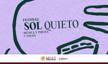 Música y poesía independiente toman el Centro de Cultura Digital en el Festival Sol Quieto