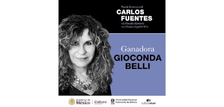 Gioconda Belli obtiene el Premio Internacional Carlos Fuentes a la Creación Literaria en el idioma español 2025