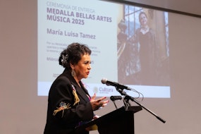 Otorgan la Medalla Bellas Artes 2025 en música a la mezzosoprano María Luisa Tamez