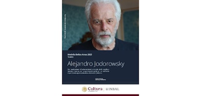 “México es un país sagrado”: Alejandro Jodorowsky