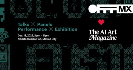 OFFFMX × The AI Art Magazine presentan "Global Fusion_Mexico City" este 13 de diciembre