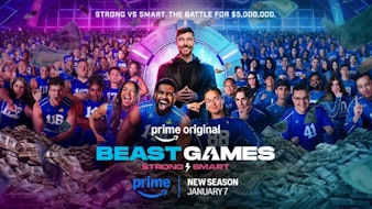 Prime Video lanza el tráiler de la segunda temporada de "Beast Games" y revela un épico crossover con "Survivor"