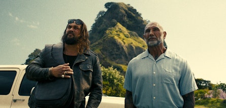 Prime Video revela las primeras imágenes de la película "Equipo Demolición", protagonizada por Jason Momoa y Dave Bautista